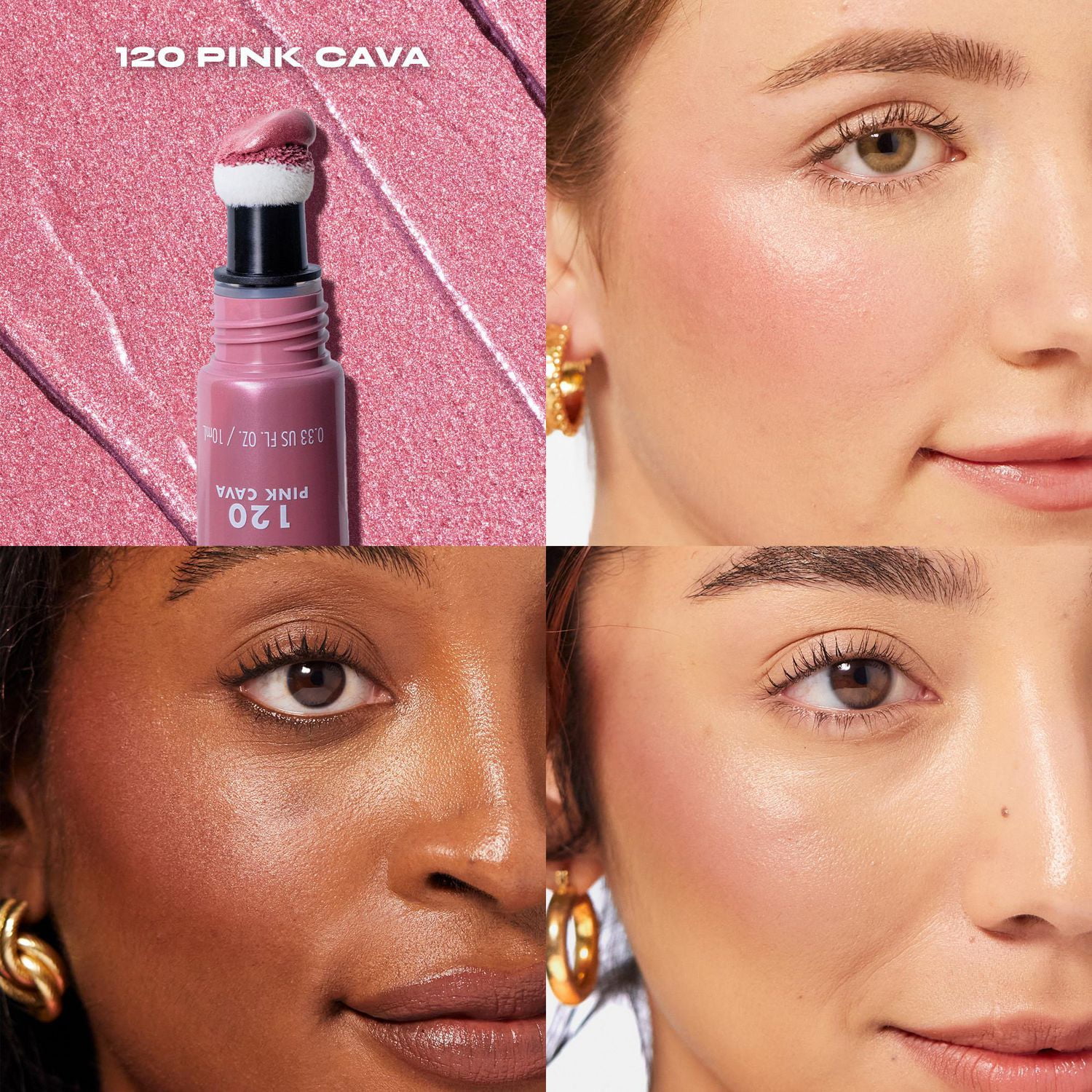 Milani Fard à joues liquide + illuminateur Cheek Kiss