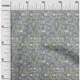 thumbnail image 1 of oneOone Cotton Poplin Fabric Stripe & Square Geometric Â Printed Craft Fabric BTY 42 Inch Wide, 1 of 4
