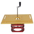 thumbnail image 2 of Kit de Levage de Routeur Kit de Système de Levage Manuel de Routeur Insert de Scie de Table de Routeur Plaque de Base pour Plaques de Routeur et Systèmes de Levage, 2 of 8
