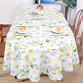 thumbnail image 5 of Modern Oval Tablecloth for Oval Table Waterproof Table Cloths for Dining Room Indoor Outdoor Home Decorative Table Cloth-60x84in, 5 of 5