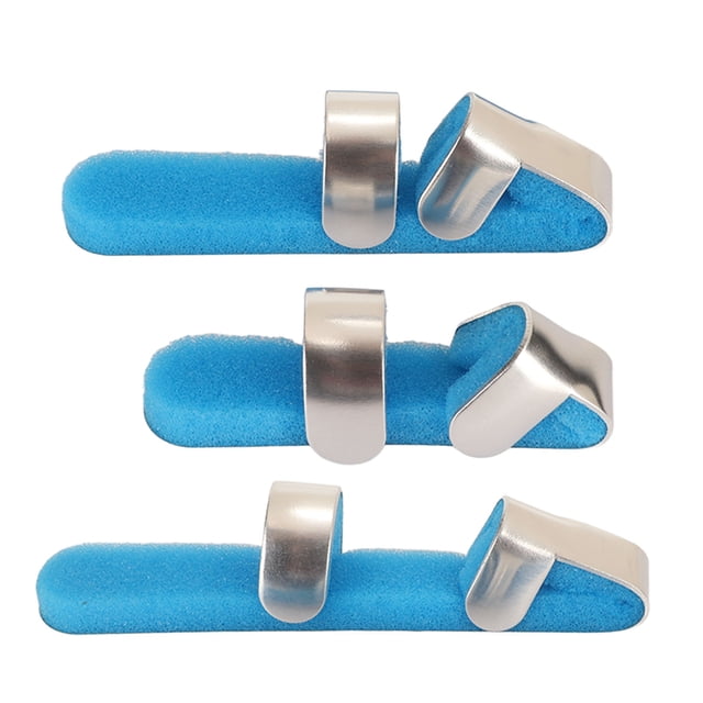 Finger Splint Support,3pcs Metal Finger Support Broken Finger Support Metal Finger Splint Convenient Use
