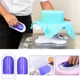 thumbnail image 1 of TIMIFIS Scrapers Fondant Cake Smoother Tools Cake Scrapers Fondant Smoother Polisher Kitchen Cream Cakes Kitchen Gadgets, 1 of 8
