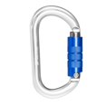 thumbnail image 2 of 25KN Screw Lock Carabiner Rock Climbing Outdoor Mountaineering Rappel - Auto, 110x61mm, 2 of 8