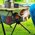 thumbnail image 3 of Sac en Filet pour Table Pliante Portable, Léger, Grand, Résistant à l'Usure, Sac de Bureau Pliable pour Camping pour l'Extérieur, 3 of 7
