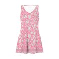 thumbnail image 4 of Ovzne Robes pour Femmes Robe d'Été Robe d'Été Décontractée pour Femmes Mode Imprimée Poche Sans Manches Robe à Col en V Robe de Vacances Imprimée Liquidation, 4 of 5