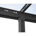 thumbnail image 2 of CANOPIA by PALRAM Olympia 10 ft. x 24 ft. Aluminum Patio Cover - Grey, 2 of 7