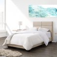 thumbnail image 4 of CorLiving Bellevue Twin/Single Wide-Rectangle Panel Upholstered Bed and Frame, 4 of 9
