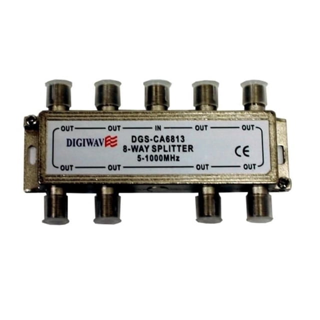 Digiwave 8 Way Splitter pour 5 à 1000 Mhz