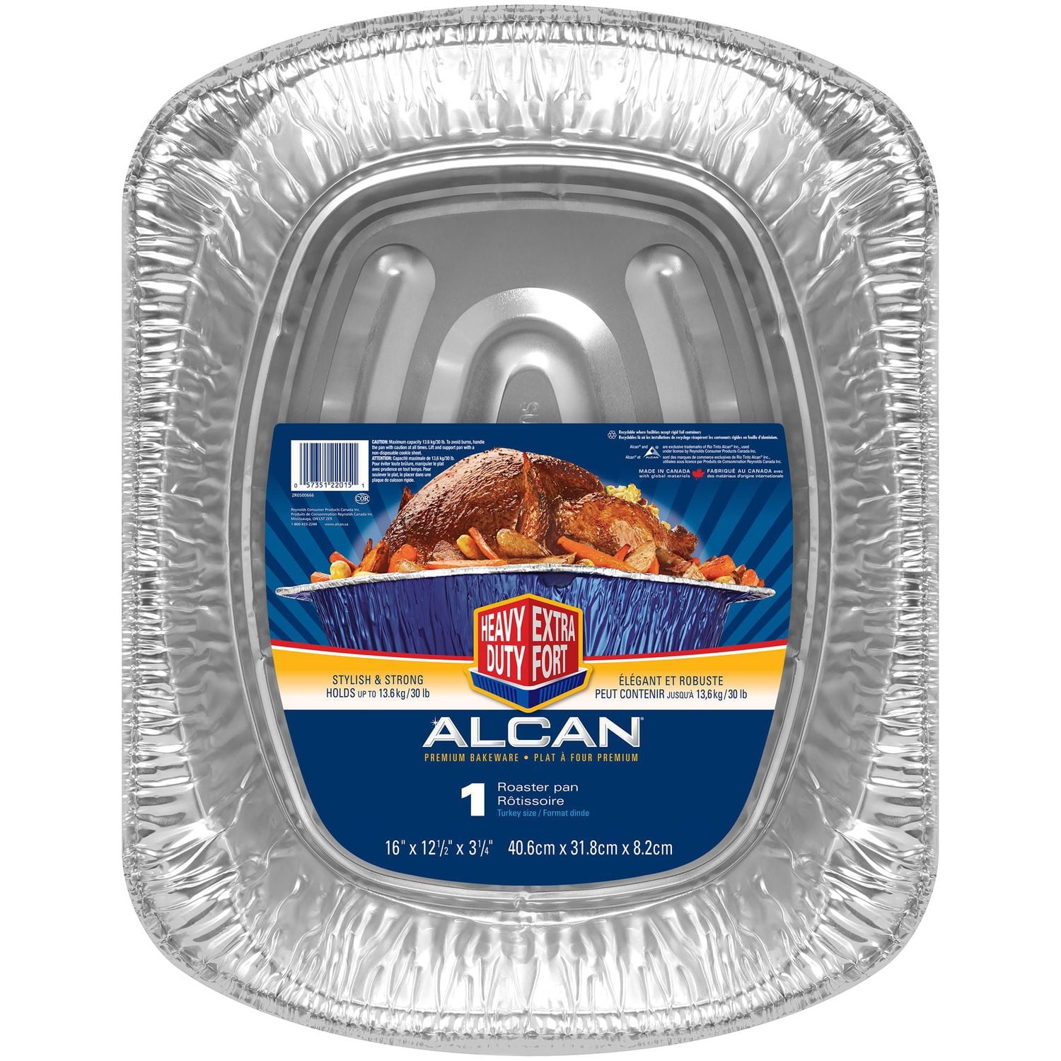 Alcan® Turkey Size Roaster Heavy Duty Aluminum Foil Pan