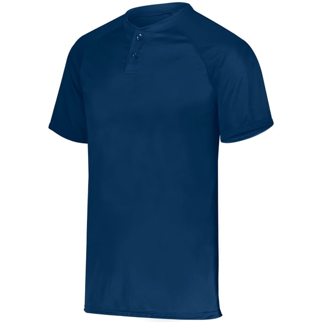 Augusta sportswear Boy's Attain Wicking Two Button Baseball Jersey