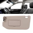 thumbnail image 1 of Left Right Side Sun Visor with Vanity Light, Compatible with Pathfinder Indonesia R52 2012 to 2019 QX60 2013-2018 JX35 2012-2013 Elegant Beige Car Accessory for Sun Protection, 1 of 7