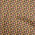 thumbnail image 1 of oneOone Rayon Brown Fabric Circus Fabric For Sewing Printed Craft Fabric By The Yard 56 Inch Wide, 1 of 5