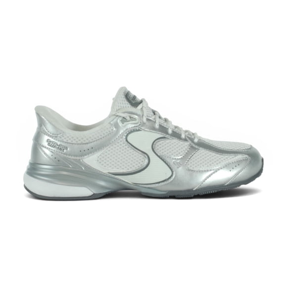 Skechers Women's Slip-Ins : Exhilarate - Metallic Dreams White/Silver Trainers 104532.WSL - 7