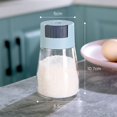 thumbnail image 3 of Salt Shakers with Press Button Moisture Proof Salt Shakers for Salt Sugar Spice Pepper  Blue Cone, 3 of 8
