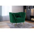 thumbnail image 2 of Meridian Furniture Margo Green Velvet Chair, 2 of 6
