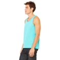 thumbnail image 3 of The Bella + Canvas Unisex Jersey Tank Top - TEAL - M, 3 of 3