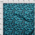 thumbnail image 3 of oneOone Georgette Viscose Blue Fabric Abstracts Sewing Craft Projects Fabric Prints By Yard 42 Inch Wide, 3 of 4