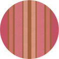 thumbnail image 1 of Ahgly Tapis Rond Lavable en Machine Intérieur Transitionnel Rouge Cramoisi, 5 Pieds Rond, 1 of 7