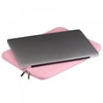 thumbnail image 3 of 151inch Laptop Notebook Sleeve Soft Zipper Bag for MacBook Pink, 3 of 4
