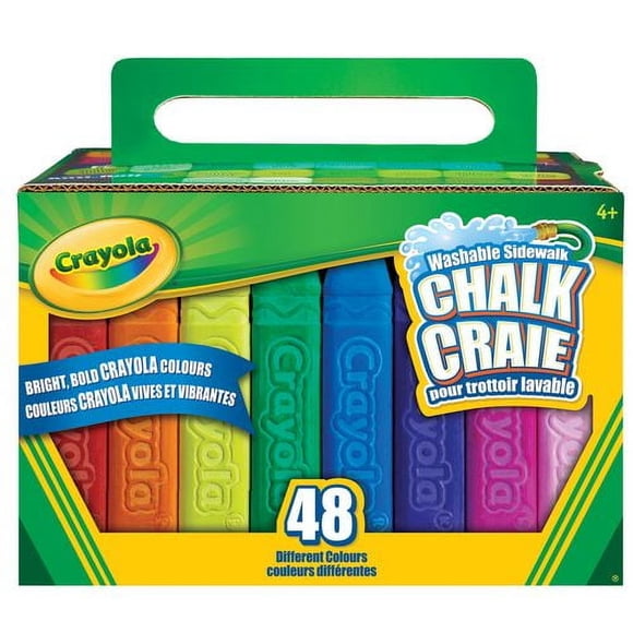 Crayola 48 Count Outdoor Sidewalk Chalk