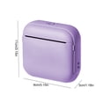 thumbnail image 3 of up to 65% off Iumwxz Thermal Label Printers Wireless Bluetooth Portable Adhesive Barcode Home Inkless Printing Machine up to 90% off Holiday Deals Summer Clearance, 3 of 6
