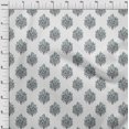 thumbnail image 3 of oneOone Georgette Viscose Fabric Leaves|Floral & Paisley Block Print Sewing Fabric BTY 42 Inch Wide, 3 of 4
