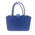 thumbnail image 1 of Women Handbag Portable Handle Solid Color Large Capacity Rectangle Gift Thickened Felt Ladies Tote Bag Purse Daily Life, 1 of 10