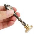 thumbnail image 4 of Wax Seal Metal Handle Retro Wax Stamp Handle for Envelope Decoration Sealing AccessoriesBronze, 4 of 14