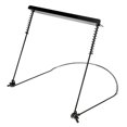 thumbnail image 2 of LOVEVER Beginner Harmonica Neck Holder Adjustable Mouth Organ Stand Harmonica Harp Rack Black, 2 of 9