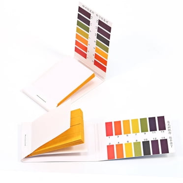 Bandes de Test en Papier, WALRONT 1 Ensemble Papier de Test 80 PH Papier de Test Conçu pour les Professionnels