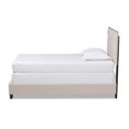 thumbnail image 2 of Baxton Studio Ansa Twin Size Beige Fabric Upholstered Bed, 2 of 8