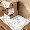thumbnail image 4 of EGNMCR Kitchen Gadgets, Kitchen Accessories Bathroom Rugs Non-Slip Water Absorbent Mat Used In Bathroom, Shower, Room, Soft Microfiber Machine Washable Bath Mat Drainage mats, 4 of 7