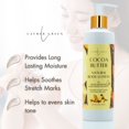 thumbnail image 4 of Cocoa Butter Natural Body Lotion – Smooths Stretch Marks, 24-Hour Moisture, 8 oz by LatherGreen, 4 of 6