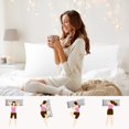 thumbnail image 3 of REGALWOVEN 2 Pcs Body Pillowcases Microfiber Envelope Long Pillowcover, Queen Snow White, 3 of 7