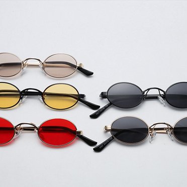 Becaristey Black Lightweight Metal Eyeglasses Retro Oval Comfortable Fit UV Protection Unisex PC Stylish Gold light tea