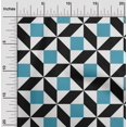 thumbnail image 1 of oneOone Polyester Lycra Fabric Triangle|Parallelogram & Square Geometric Print Fabric By Yard 56 Inch Wide, 1 of 4