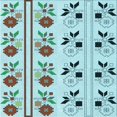 thumbnail image 1 of Ahgly Company Tapis d'Intérieur Lavable en Machine Carré Vert Transitionnel, 7 Pieds Carré, 1 of 7