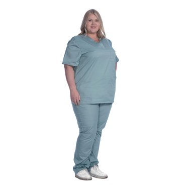 Greentown Canada Scrubs Unisex Scrub Top (Classix 1005)