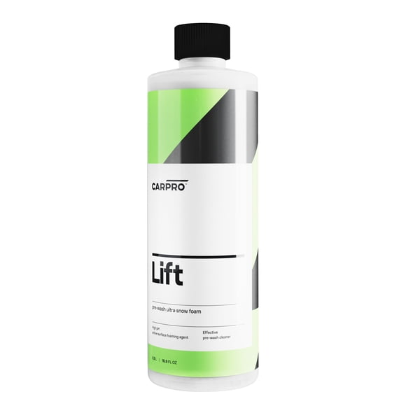 CARPRO Lift - Savon de Lavage de Voiture en Mousse Pré-Lavée, Dissout et Élimine une Grande Quantité de Saleté et de Saleté, Complètement Sans Contact - à Utiliser en Seau Ou Canon à Mousse, Concentré - 500ml (17oz)