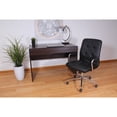 thumbnail image 2 of Boss Office Chair in Black with Chrome Arms, 2 of 5