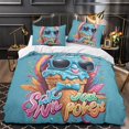 thumbnail image 3 of 3D Ice Cream Printed Comforter Cover Set Children Adult Unique Design Bedding Set Bedroom Decor,King (90"x104"), 3 of 5