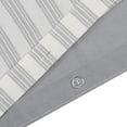 thumbnail image 3 of HOMETRENDS 2-Piece Grey Stripe Duvet Cover Set, Twin, 3 of 5
