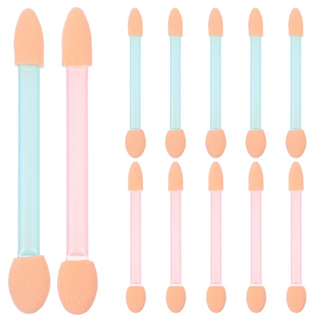 OULII 24Pcs Dual Sided Eyelash Makeup Brushes Practical for Beauty Shops Assorted Color