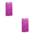 thumbnail image 4 of Decodeary Safe Foil Fringe Curtain Multiple Colors And Finger Tassels For Memorable Pink 3*1m 2Set, 4 of 5