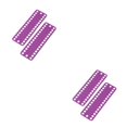 thumbnail image 3 of ZheElen 1/2/3/5 2x Durable And Portable Sewing Tool For Thread Stitch And Embroidery Enthusiasts Stitch Row Line Tool Widely Good Gift purple Monolithic 2PCS, 3 of 4