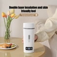 thumbnail image 1 of Travel Kettle Portable Small Mini Tea Coffee Kettle Water Boiler, 350ml Water Heater With 4 Temperature Control,304 Stainless Steel, 1 of 8