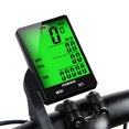 thumbnail image 1 of INBIKE INBIKE Wireless Bike Computer with LCD Backlight, Waterproof Cycling Speedometer, Night Vision, Green Backlit Display, Multi-Functional Touch Control for Day and Night Riding, 1 of 7