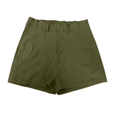 HBFAGFB Shorts pour Femmes Été Décontractés Shorts de Randonnée Légers et Polyvalents Pantalons de Vacances AG Taille P