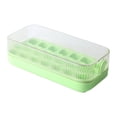 thumbnail image 2 of EGNMCR Ice Cube Tray, Ice Lattice Ice Tray Summer Household Ice Box Ice Maker Ice Cubes Molds Self Made Ice Cubes Press Type Household Water Filled Ice Storage Ice Making Box Ice grid, 2 of 9