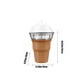 thumbnail image 3 of Home Ice Cream Maker Machine for DIY Frozen Yogurt & Gelato - Automatic Stirring, 360° Mixing Blade, Fast 34 RPM, No Ice Crystals, 3 of 6